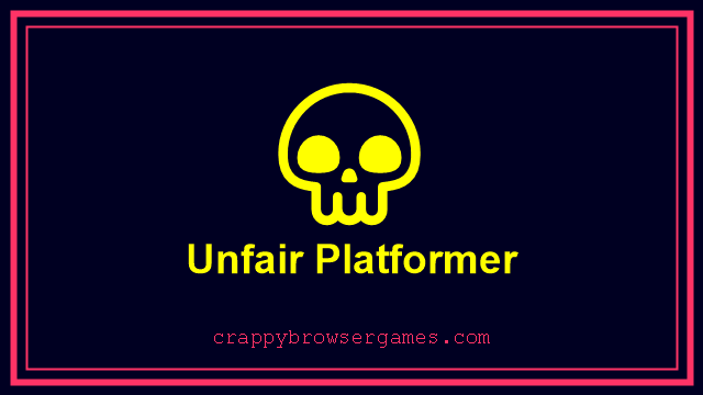 Unfair Platformer — Arcade game screenshot